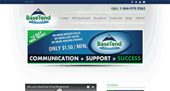 Desktop Screenshot of basetend.com