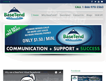 Tablet Screenshot of basetend.com
